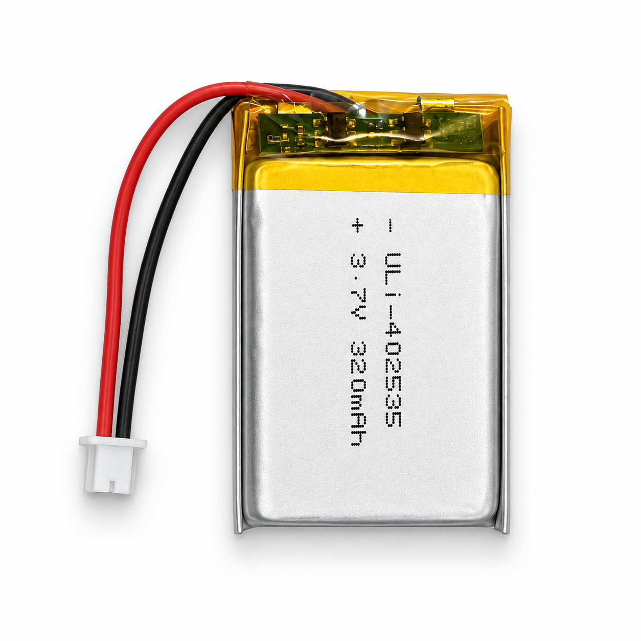 EE-C-0197 1S LiPo pouch cell, label ULi-402535 3.7 V 320 mAh